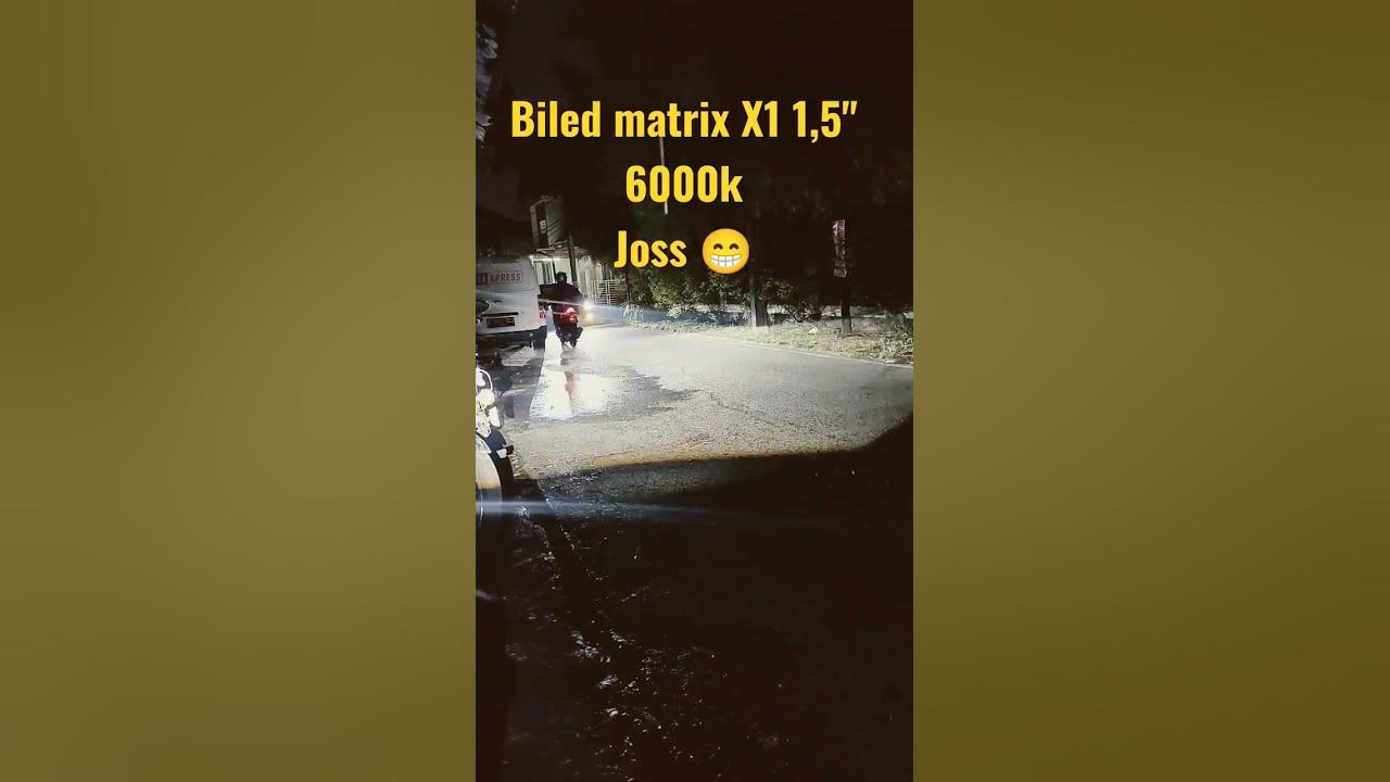 Biled matrix X1 1,6" 35 Watt 6000kelvin 2023 Biled matrix X1 1,6" 35 Watt 6000kelvin 2023