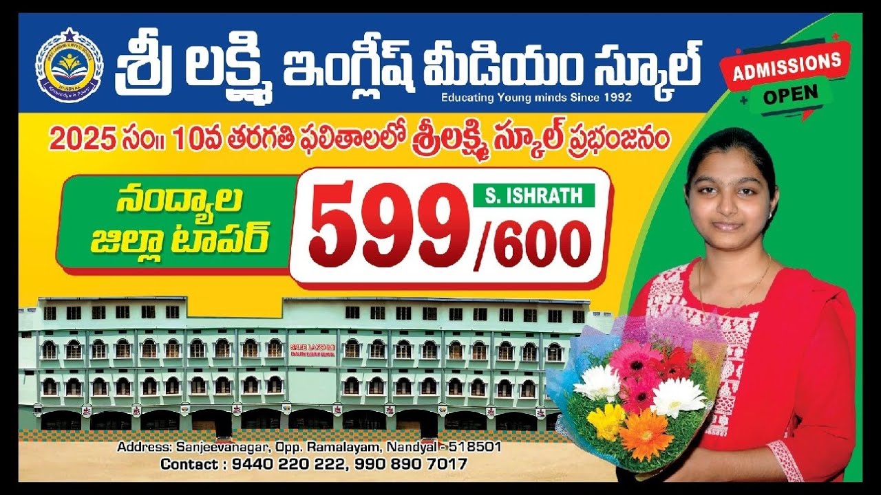 Best School in Nandyal | Quality Education & Modern Campus | Admissions Open 2025
