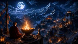 🔥 The Watchfire Monastery | Himalayan Fantasy Lo-Fi for Meditation, Sleep & Study