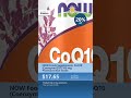 NOW Foods Supplements CoQ10 Coenzyme Q10 100 Mg Pharmaceutical Grade NOW Foods Supplements CoQ10 Coenzyme Q10 100 Mg Pharmaceutical Grade