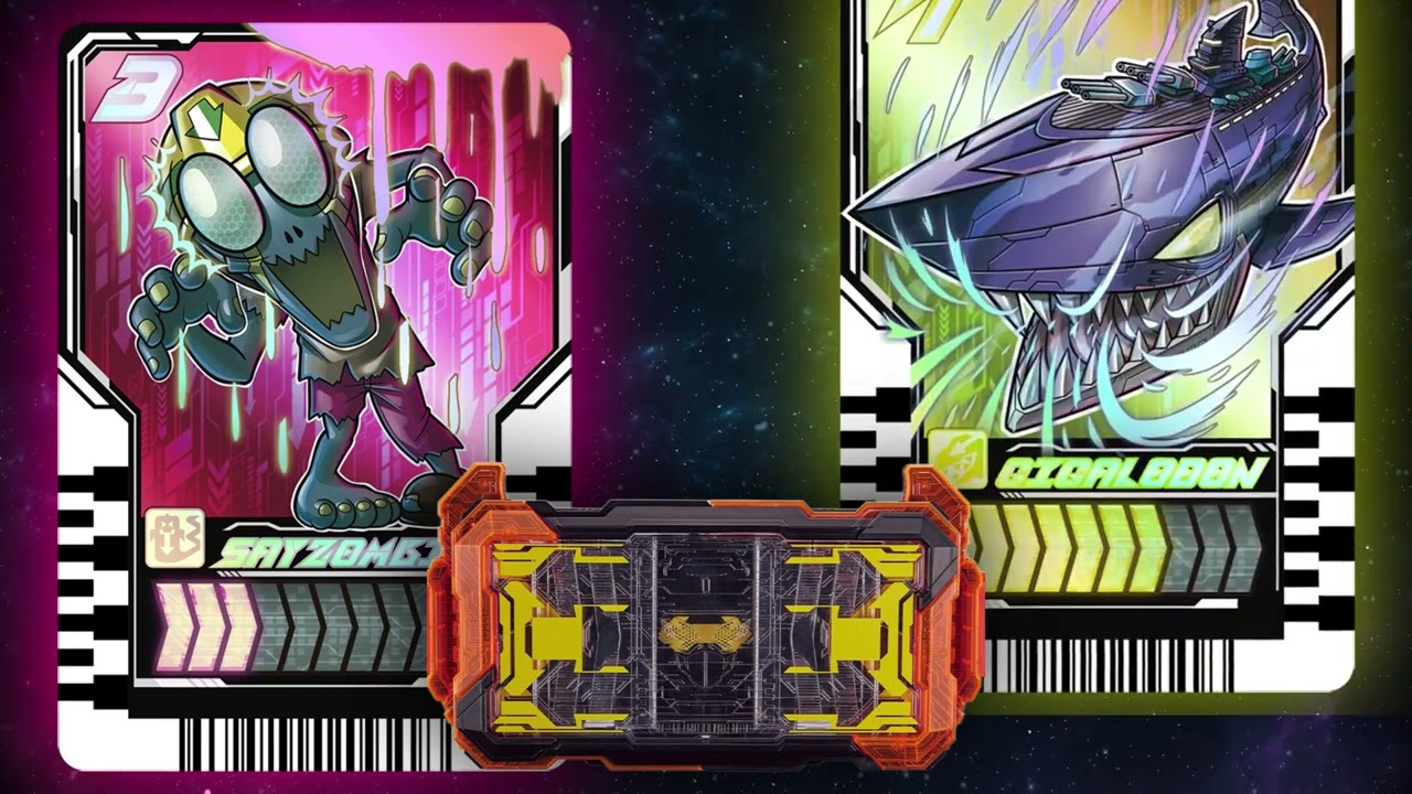 KAMEN RIDER GOTCHARD GIGANTZOMBIE (Sayzombie x Gigalodon) Henshin