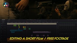 How to edit a short film in Davinci Resolve with Free Footage