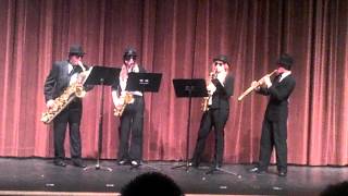 Leave it to the Saxes: Blues Brothers Medley