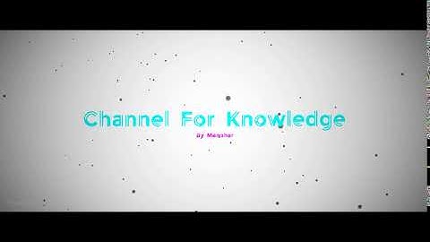 New intro for our channel | hope you all like it | Please subscribe |