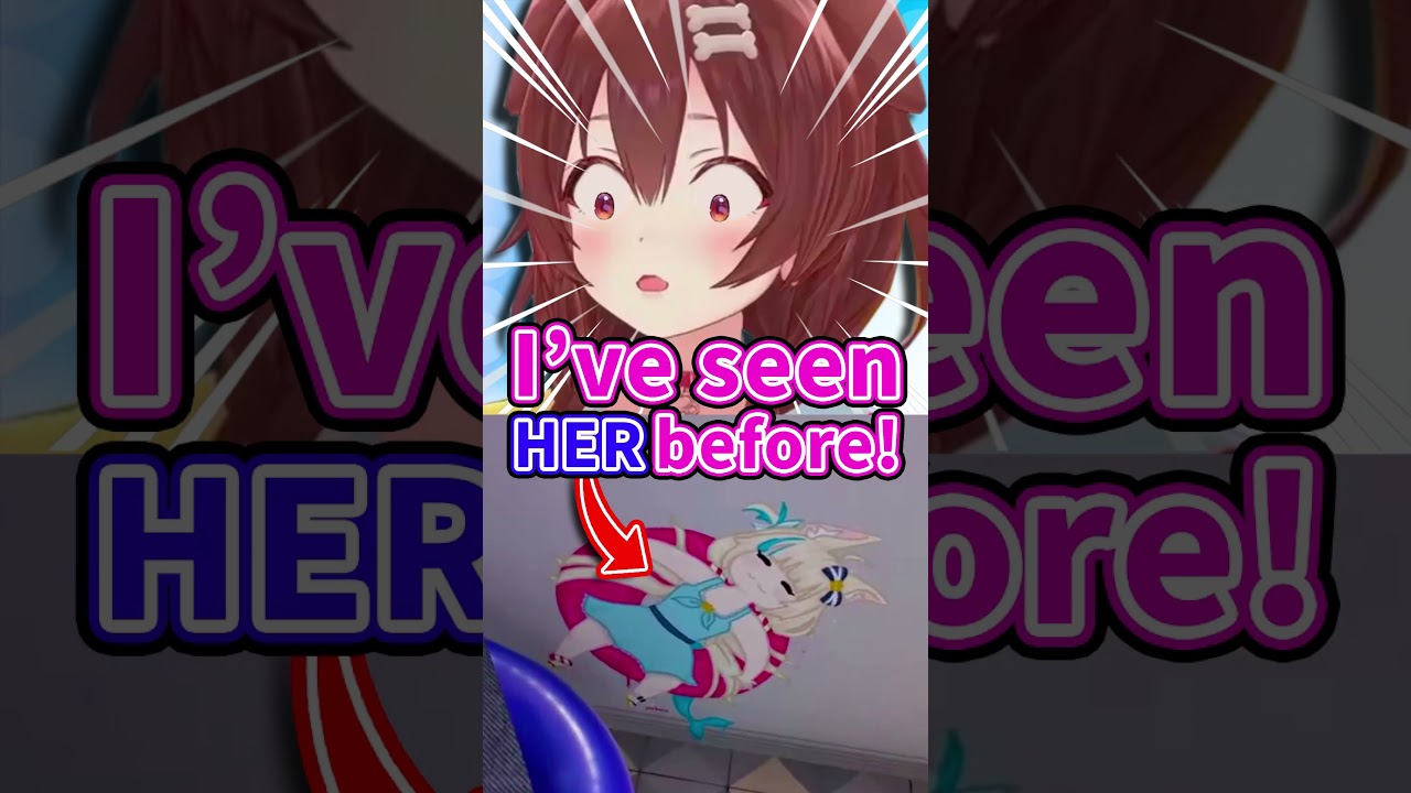 Korone Found a Saba Reference in Waterpark Simulator