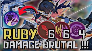 Meta Hyper Ruby Immortal Yuki 3 Damage Brutal !!! - Magic Chess New Update