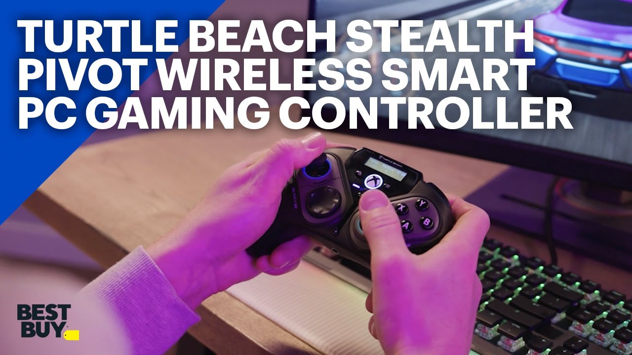Flip back in time with the Turtle Beach Stealth Pivot Wireless Smart PC Gaming Controller.