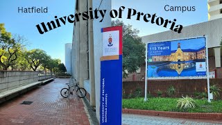 University of Pretoria : MINI Campus Tour | Hatfield Campus | SA Youtuber | Luyanda Ntombela