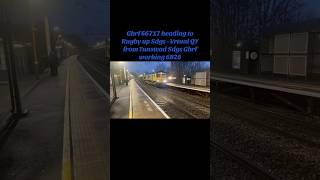 Gbrf 66717 heading to Rugby up Sdgs - Vrtual QY from Tunstead Sdgs Gbrf working 6B26 #Gbrf #Class66