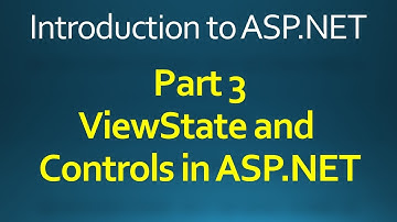 3 ASP.NET Controls and ViewState in ASP.NET part 3 | ASP.NET Tutorial in Urdu | Hindi