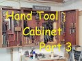 Hand Tool Cabinet Build Part 3 Final