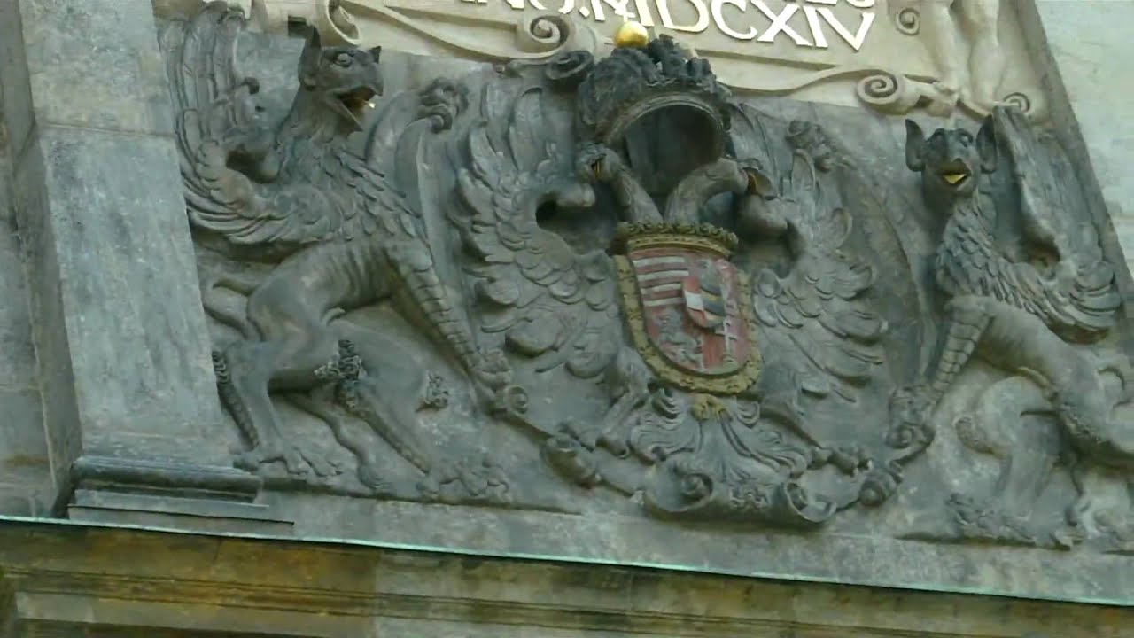 Full HD  Prag PragerBurg Eingang Full HD