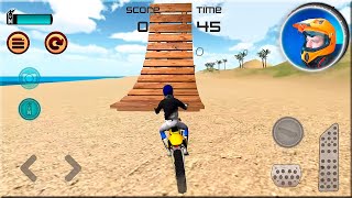 Motocross Beach Jumping 3D Walkthrough Android Gameplay screenshot 4