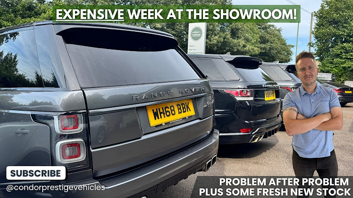 EXPENSIVE WEEK AT THE SHOWROOM! Problem after Problem Plus New Stock Arrivals!