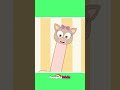 Cat Finger Family 😺 Nursery Rhymes For Children #shorts #foryou #fingerfamily