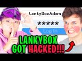 Can We HACK Into LANKYBOX'S ROBLOX ACCOUNT!? (GOT CAUGHT!)