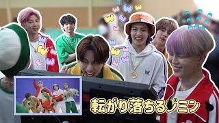 【BTS 日本語字幕】 ジミンさん まるで紙人形みたいだね - ジミンをからかうのが大好きなビーティーエス