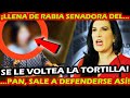 NO AGUANTA ¡ LE DAN SU REVOLCADA A SENADORA CLASISTA DEL PAN KENIA LOPEZ RABADAN ! LA QUIEREN FUERA