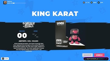 Prime Gaming Free NFT King Karat - Blankos Block Party