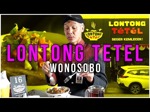 Resep Lontong Tetel Wonosobo