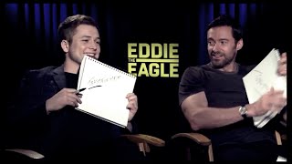 Taron Egerton & Hugh Jackman Funny Moments Part 5