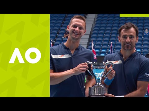 Men's Doubles Ceremony - Ram/Salisbury vs Dodig/Polasek (F) | Australian Open 2021