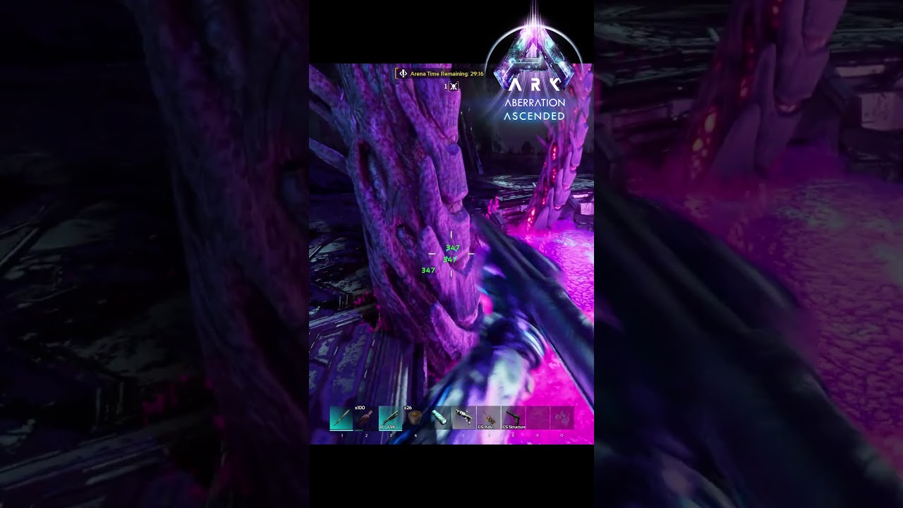 Эпик Битва! Альфа Роквелл Аберрация на сервере ПВЕ ARK Ascended 