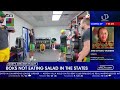 Boks not easting salad in the States
