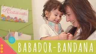 Aprenda a costurar um babador-bandana