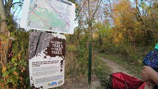 Virtual Hiking Trail | Tom Harkin Trailhead | Coralville | w/ LadyK & BabyA (Oct. 10th, 2020)