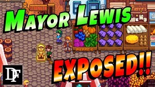 Mayor Lewis Exposed! Gold Statue Event! - Stardew Valley 1.3