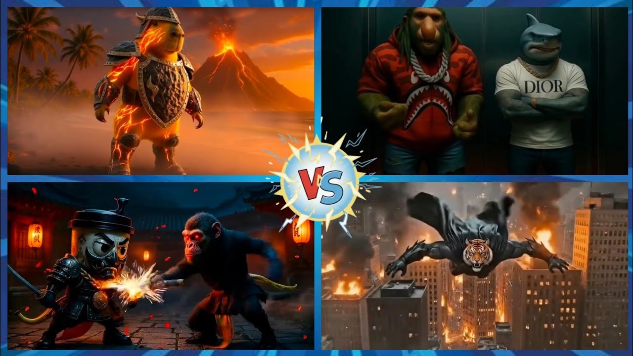 BRAINROT RANGER 🆚 BRAINROT RAPPER 🆚 BRAINROT SAMURAI 🆚 BRAINROT AVENGER | SER-24 | TILES HOP RUSH