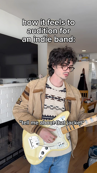 How It Feels to Audition for an Indie Band #bandhumor #bandmemes #indie #band