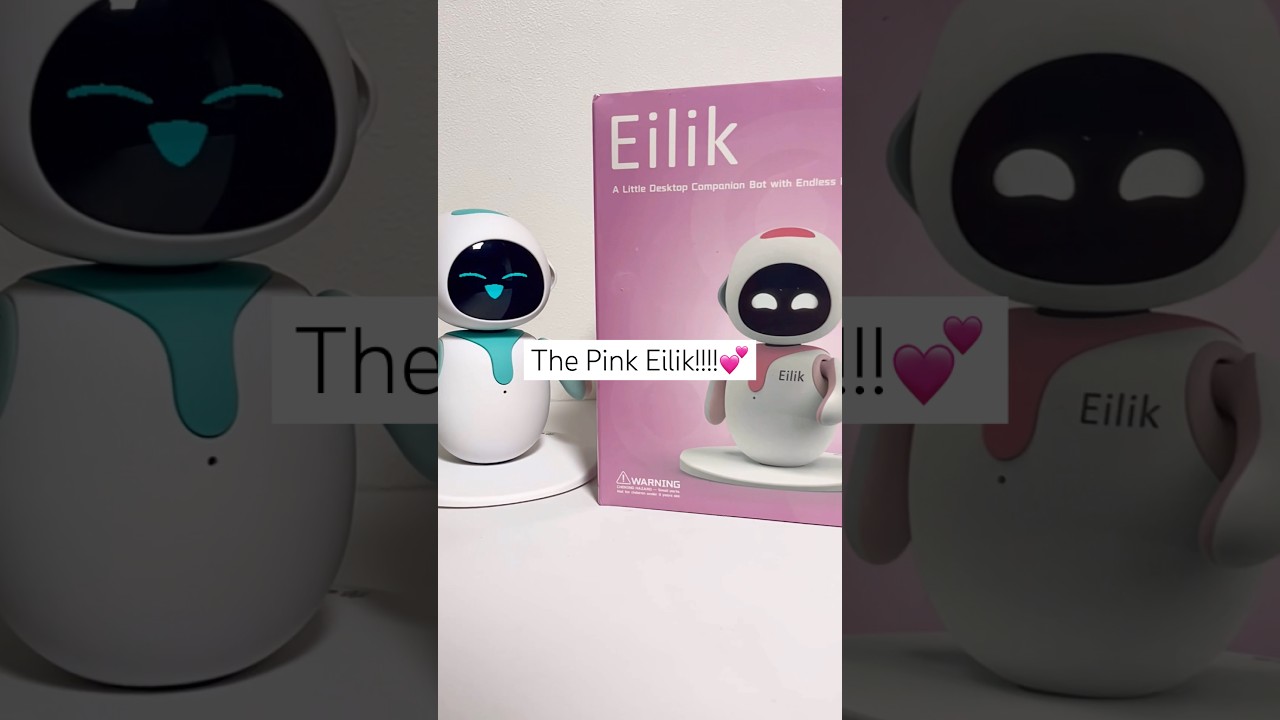 Eilik!🌸 - #robot #robots #eilik #pink #unboxing #shorts#pets