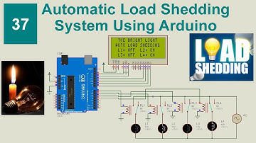 Automatic Load Shedding System Using Arduino | Code & Circuit | Proteus Simulation