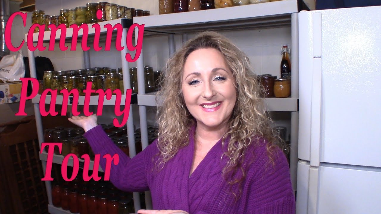 Canning Pantry Tour YouTube