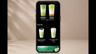 Video UXUI bản mobile Cheese Coffee