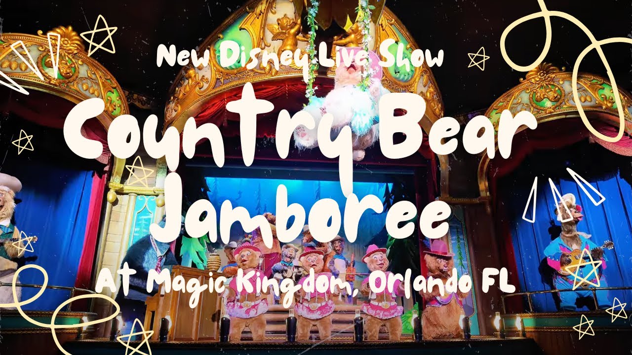NEW Country Bear Musical Jamboree – Full Show 4K | Magic Kingdom, Walt Disney World Orlando, Florida