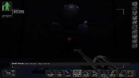 Deus Ex - killing a MJ12 soldier by jumping on his head