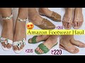 Trendy AMAZON FOOTWEAR Haul starting @ ₹220 | cute &amp; trendy &amp; affordable footwear | Shamvi Krishna