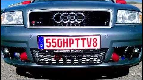 Audi RS6 C5 with APT (Audi Performance Tuning) FMI