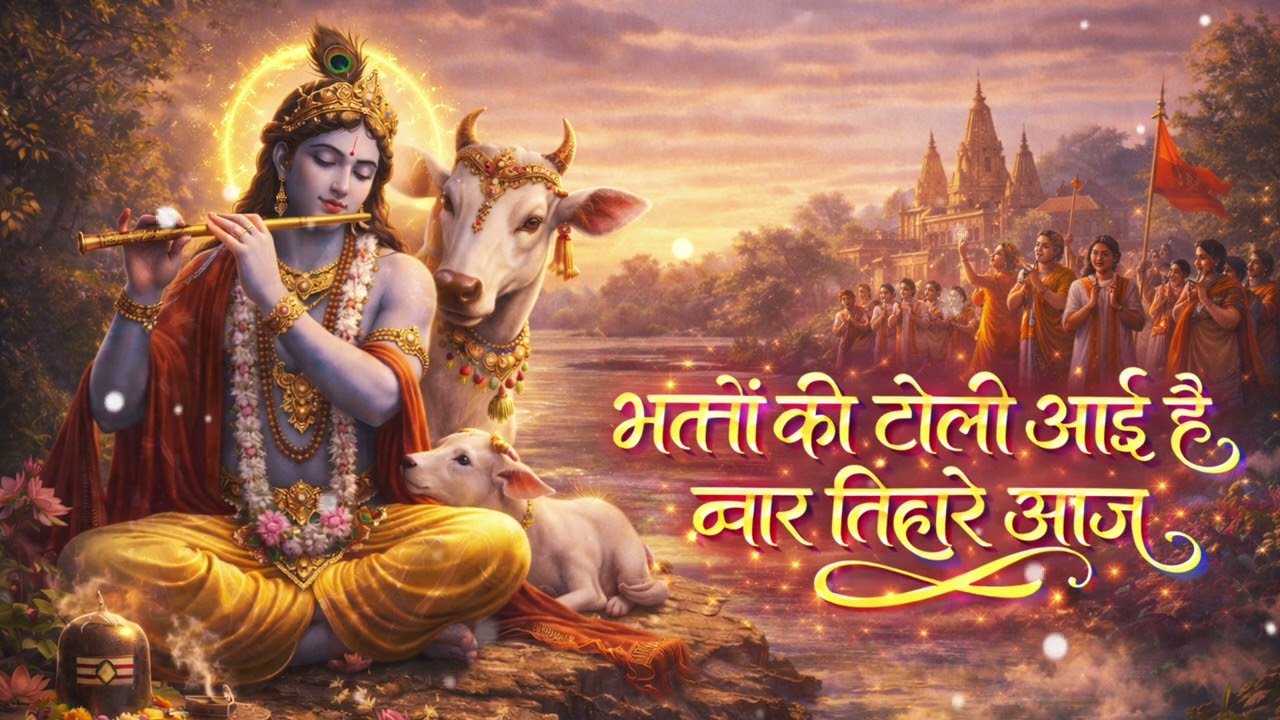 ✨भक्तों की टोली आई है आज श्याम तेरे द्वार 🙏 | Radha Krishna Superhit Bhajan 2026#radhakrishna