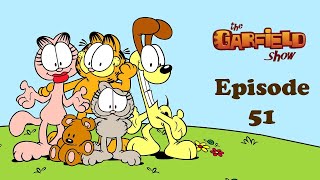 The Garfield Show ගරෆලඩ Episode 51 The Mole Express Parrot Blues