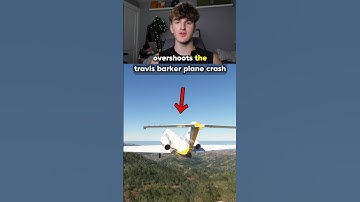 Travis Barker plane crash #travisbarker #blink182 #planecrash #emergencylanding #foryou #fyp