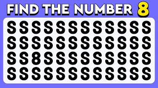 Find the ODD One Out - Number \& Letter Edition 🔠 ❇️ | 30 Easy, Medium, Hard Levels