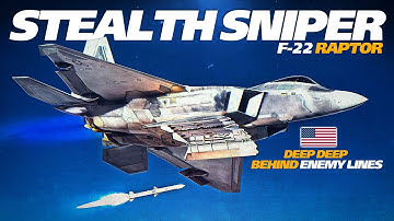 PEAK Stealth F-22A Raptor | Behind Enemy Lines | Digital Combat Simulator | DCS |