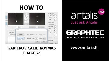 FMARK2 KAMEROS KALIBRAVIMAS