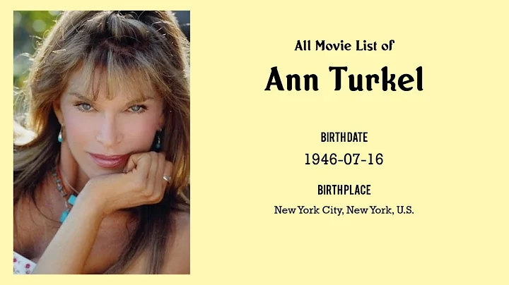 Ann Turkel Movies list Ann Turkel| Filmography of ...