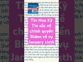 Tin Hoa Kỳ ngày 22 tháng 1