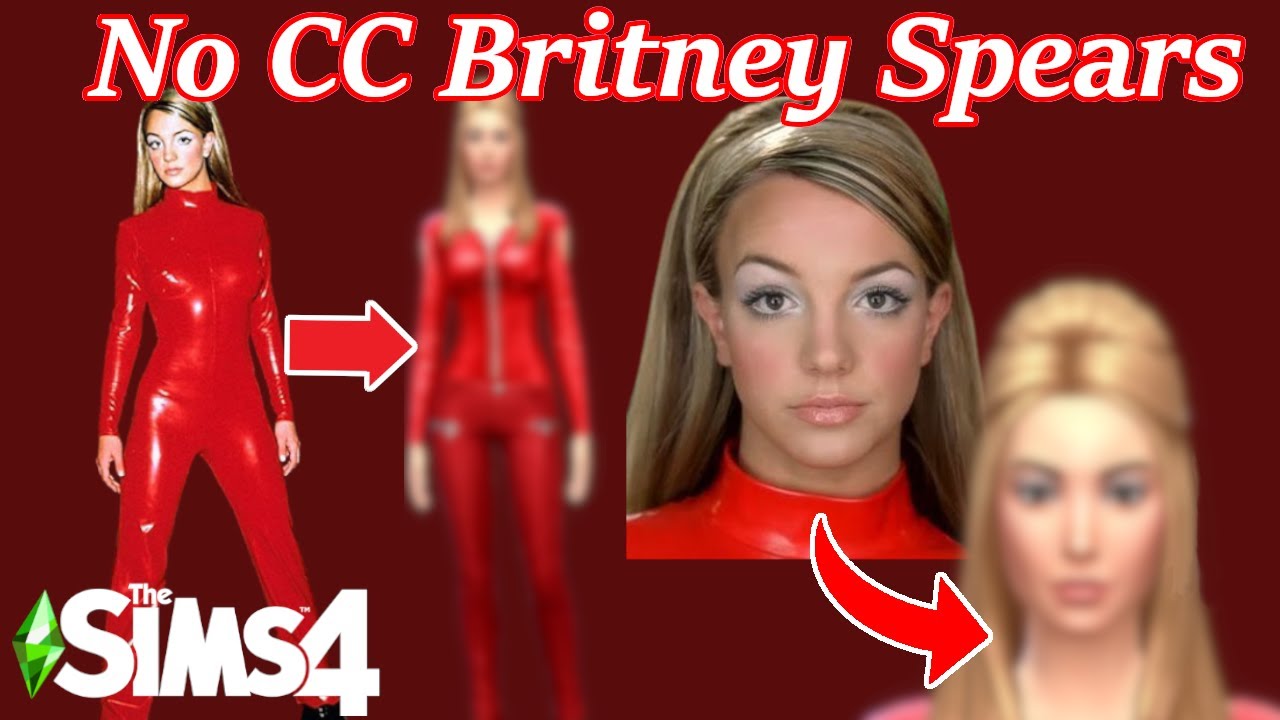 Britney Sims 4 Skin Details Mod The Sims Britney Spears